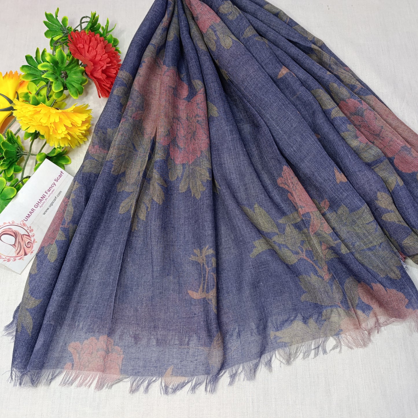 Imported Cashmere Soft Digital Print Hijab Scarf