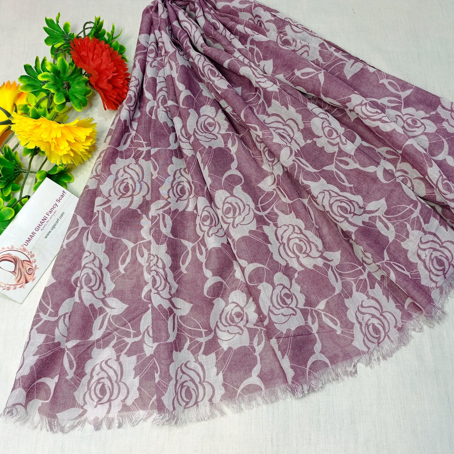 Imported Cashmere Soft Digital Print Hijab Scarf