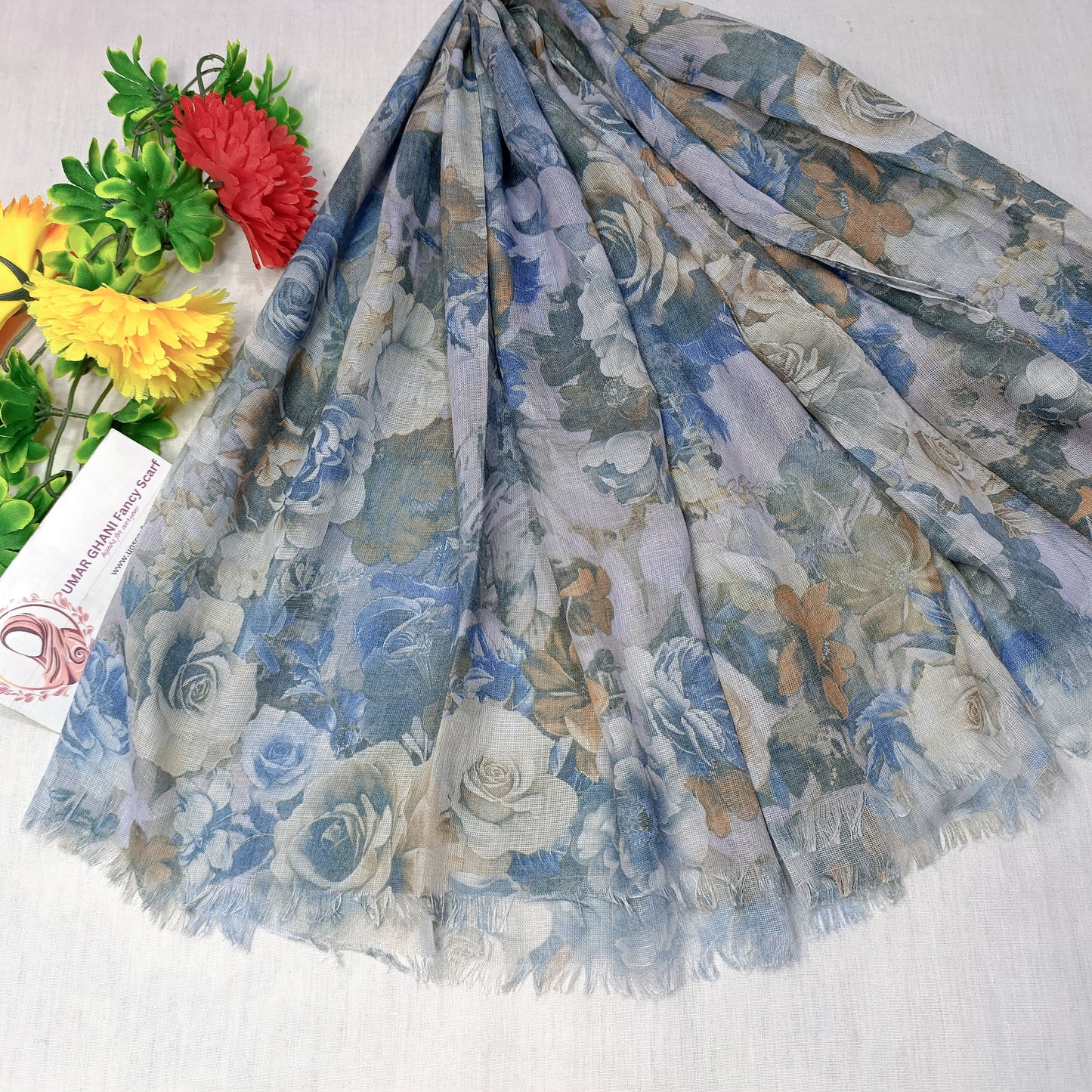 Imported Cashmere Soft Digital Print Hijab Scarf