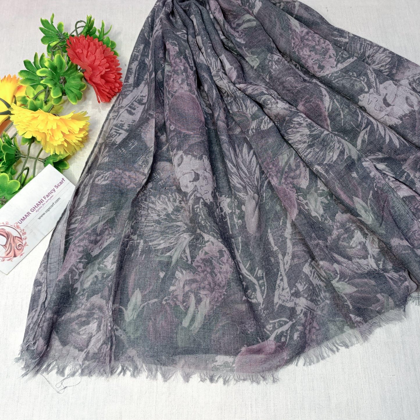 Imported Cashmere Soft Digital Print Hijab Scarf