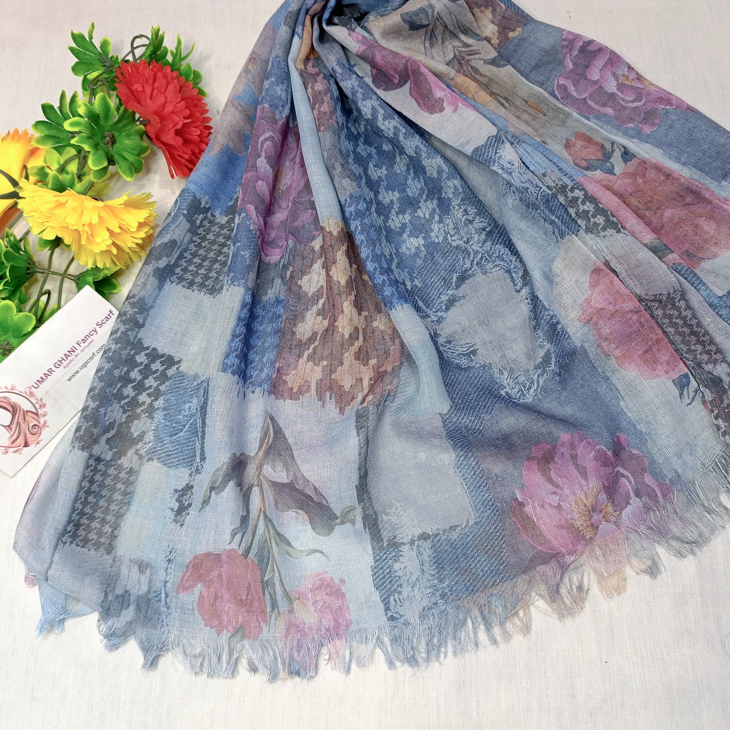 Imported Cashmere Soft Digital Print Hijab Scarf