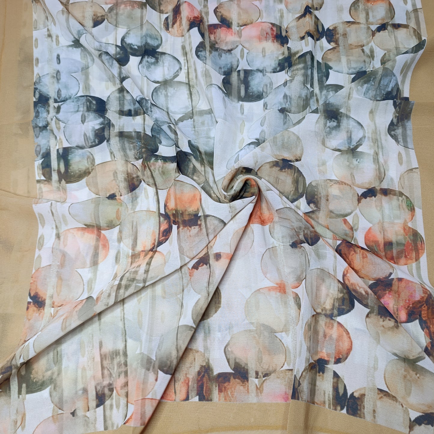 Imported Chiffon Georgette Digital Print Hijab Scarf