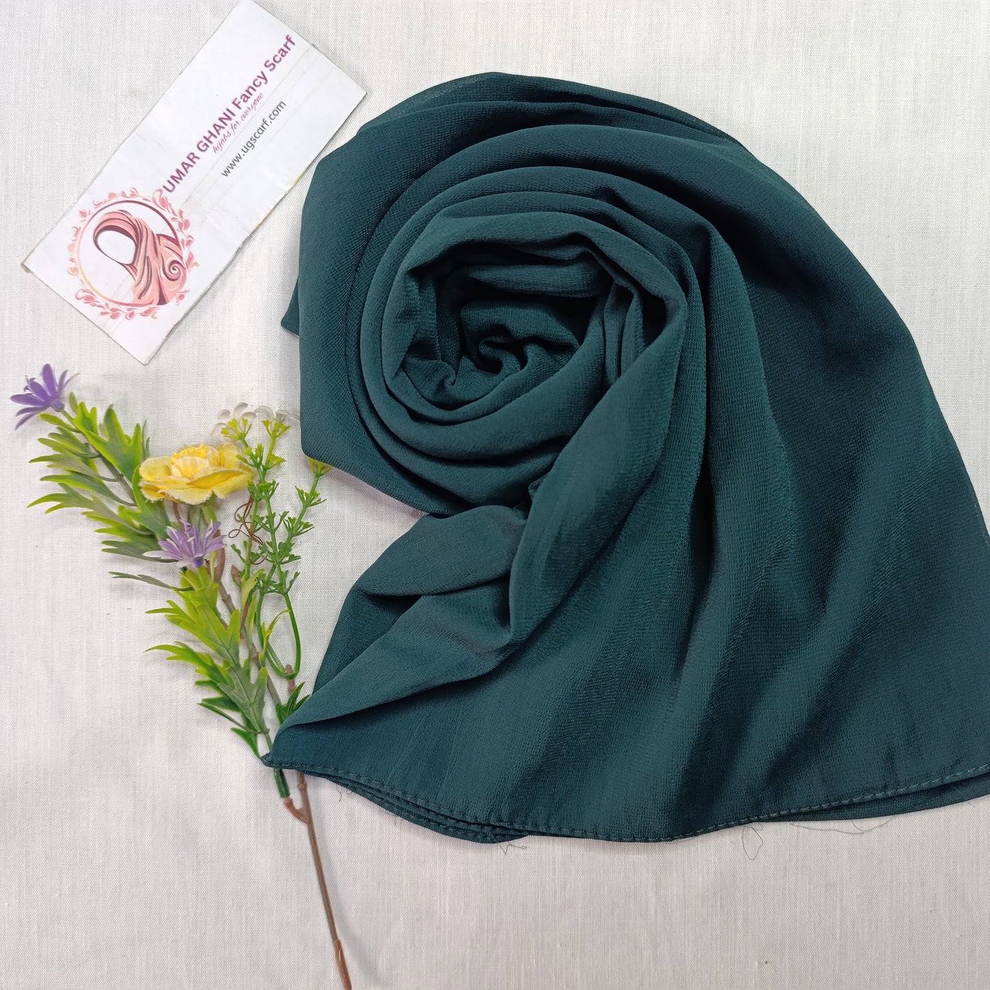Imported Plain Chiffon Georgette Hijab Scarf