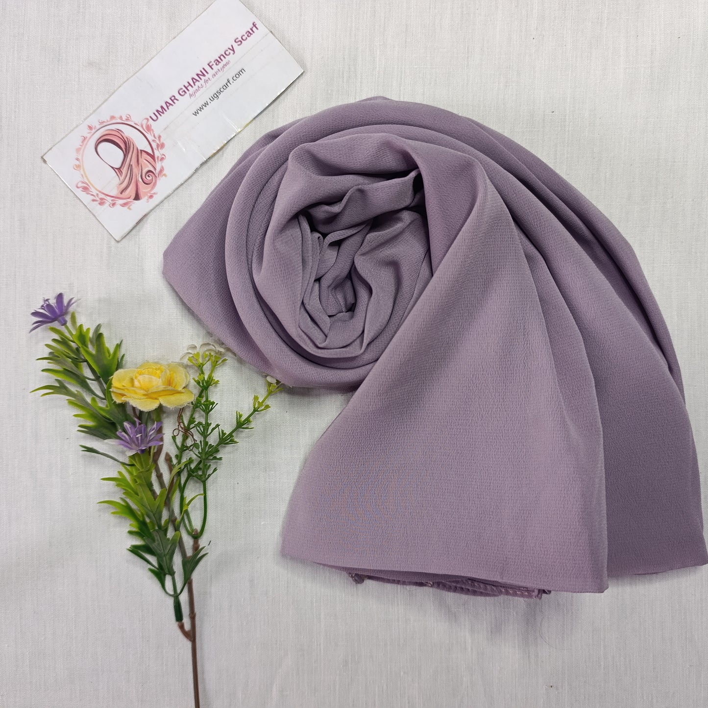 Imported Plain Chiffon Georgette Hijab Scarf