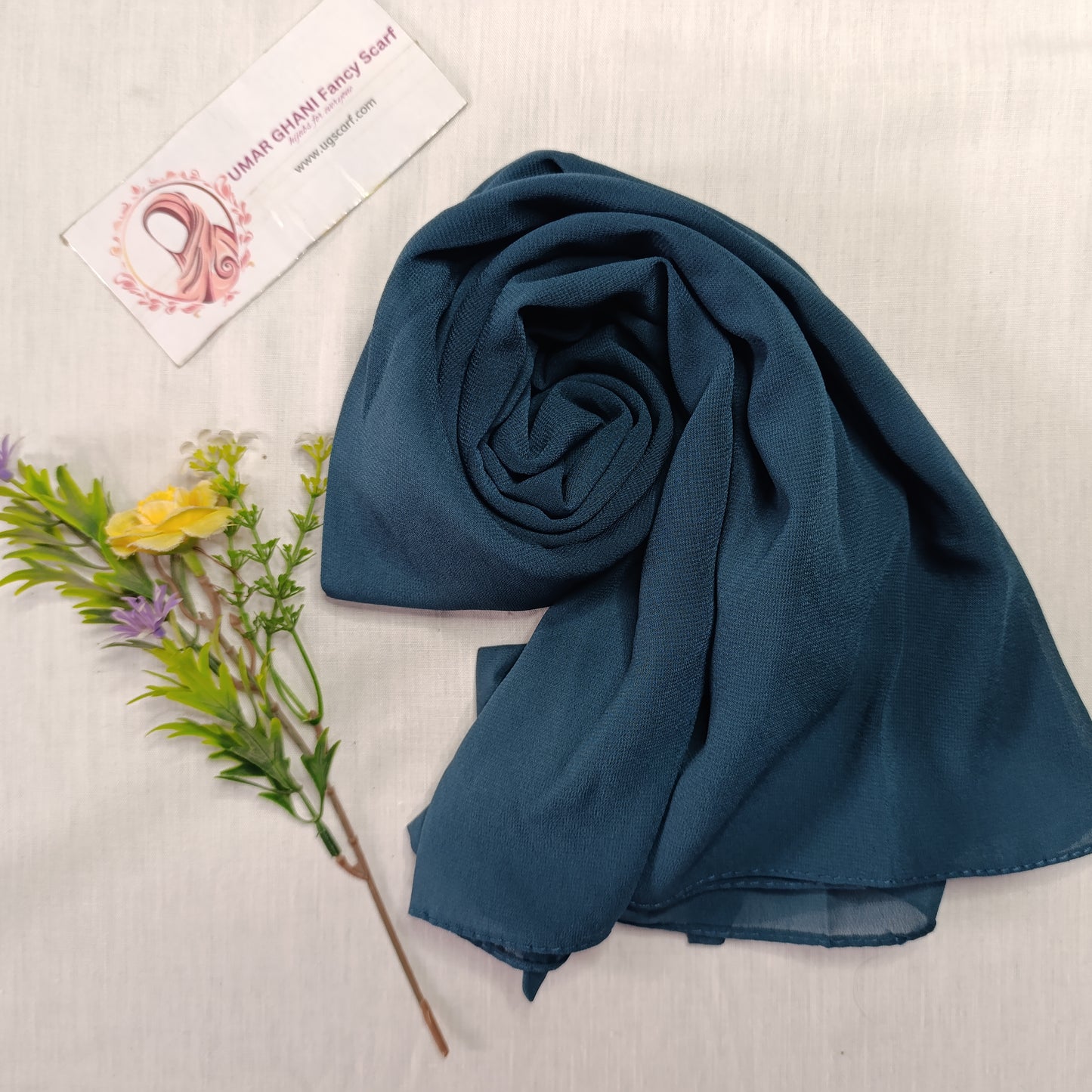 Imported Plain Chiffon Georgette Hijab Scarf