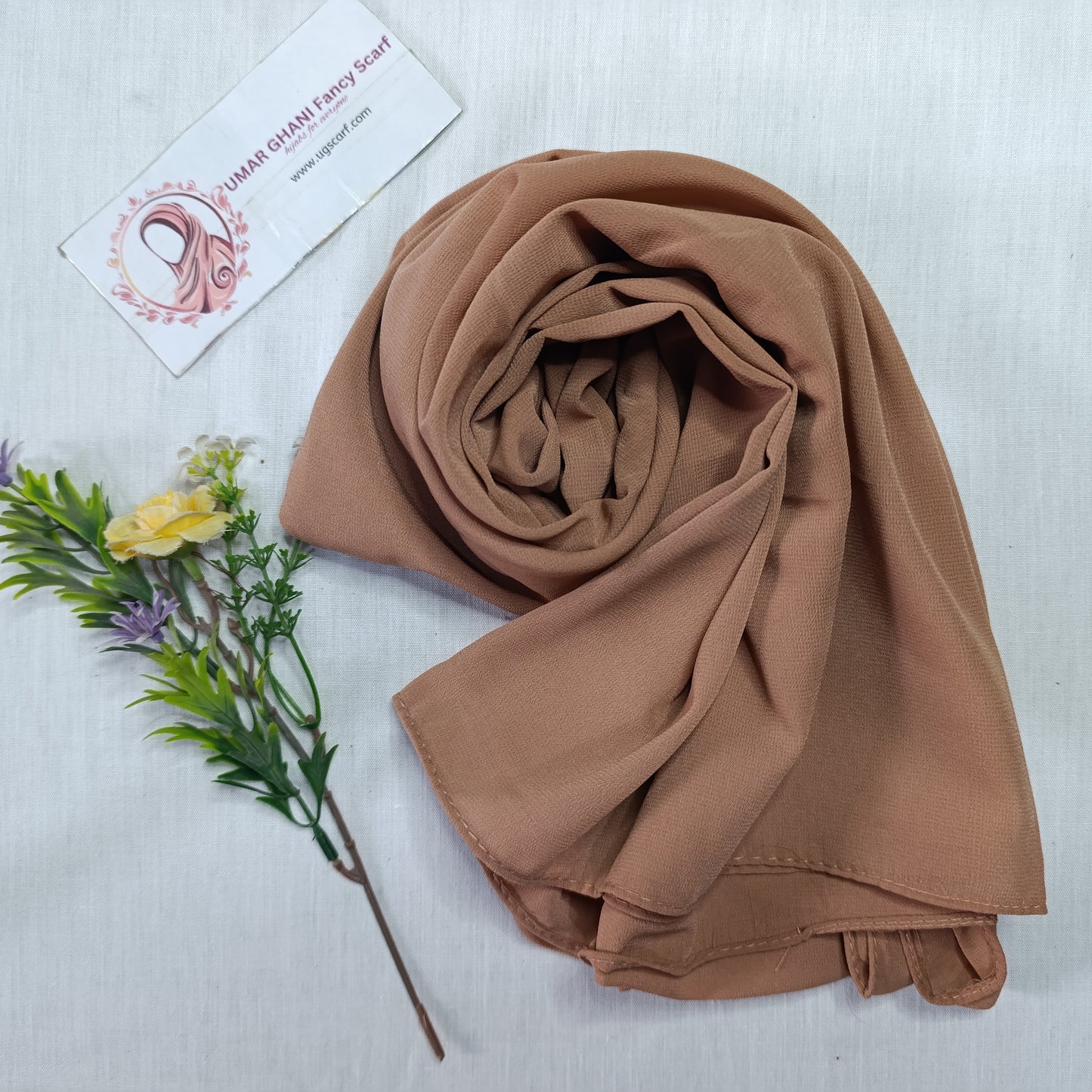 Imported Plain Chiffon Georgette Hijab Scarf