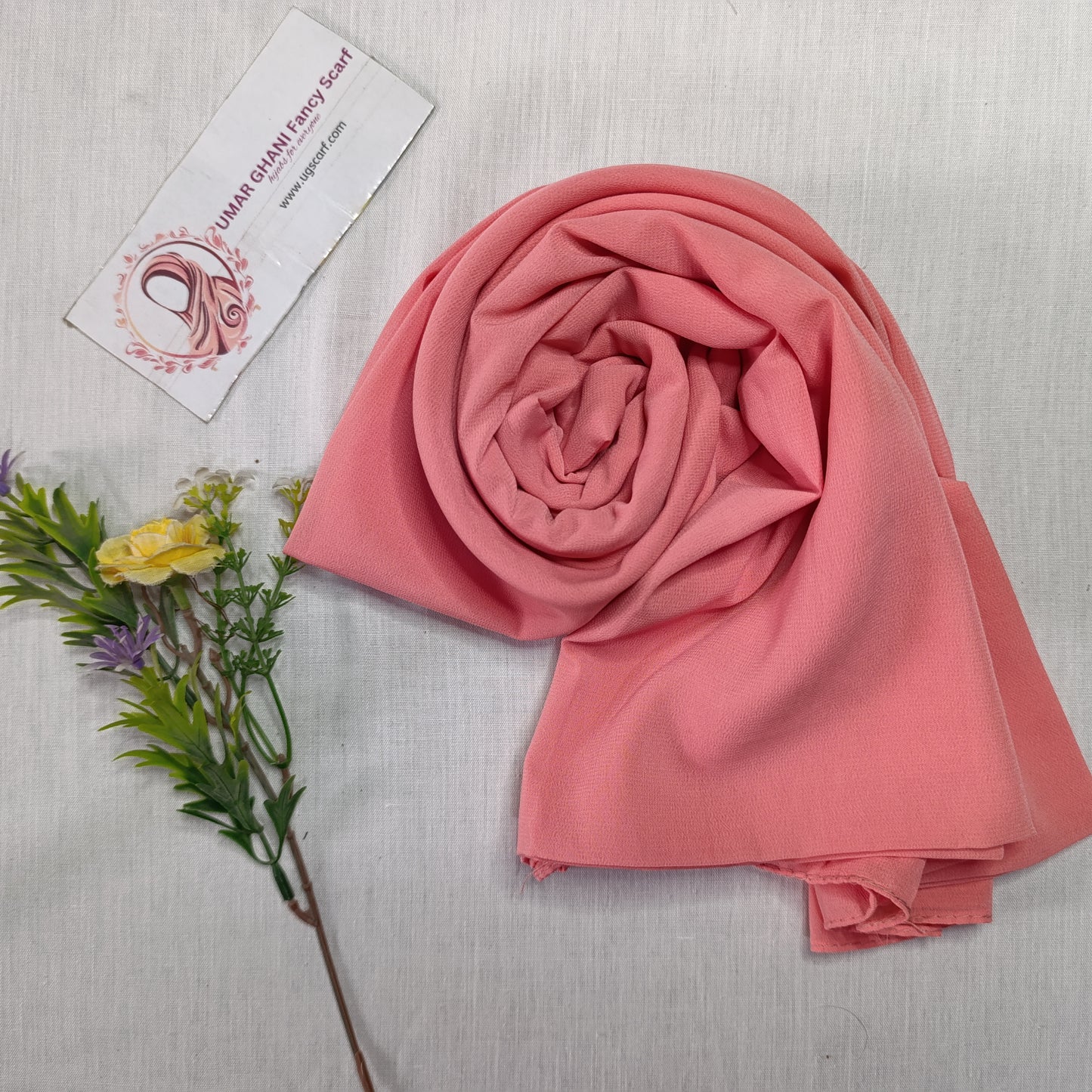 Imported Plain Chiffon Georgette Hijab Scarf