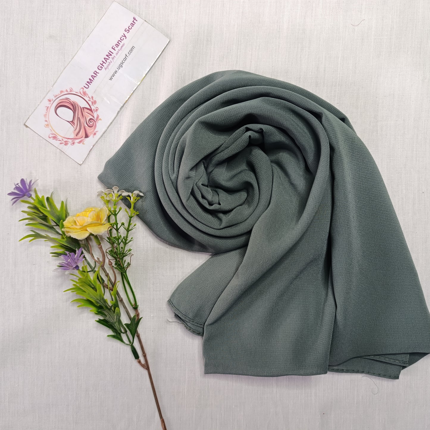 Imported Plain Chiffon Georgette Hijab Scarf