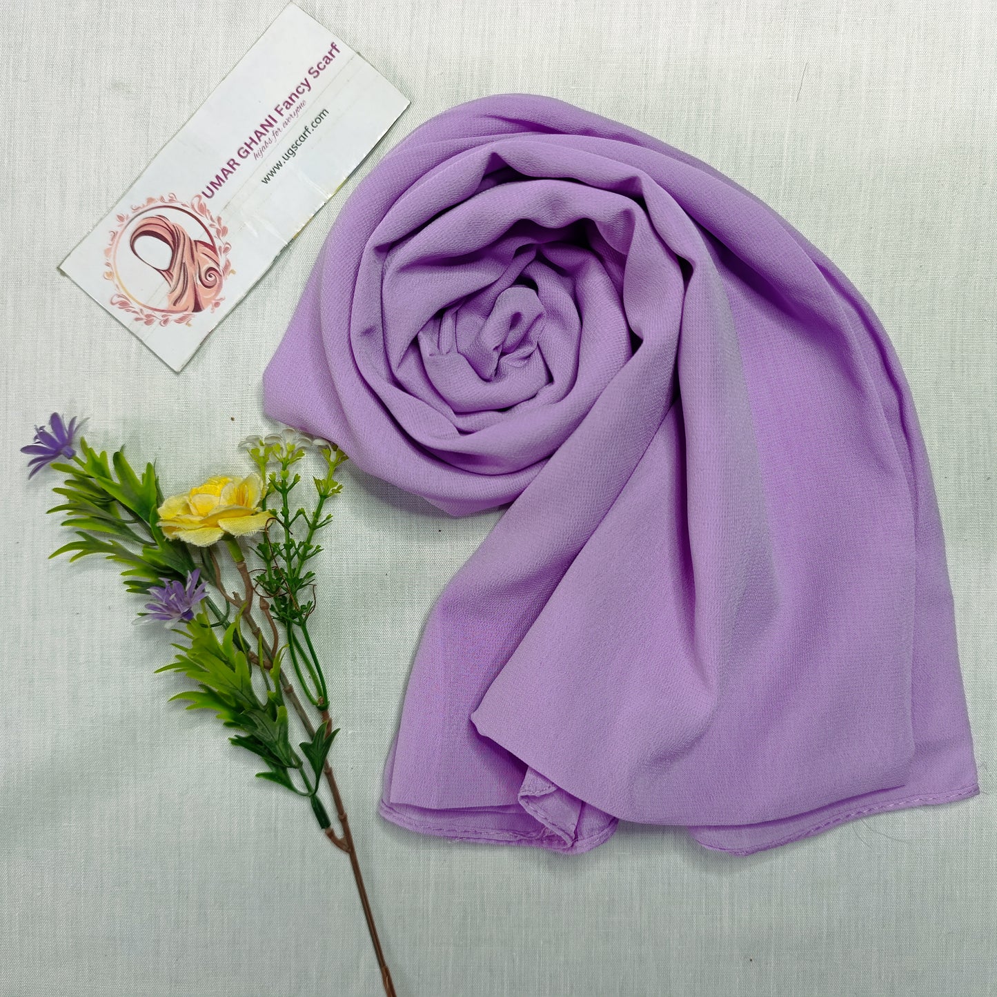 Imported Plain Chiffon Georgette Hijab Scarf