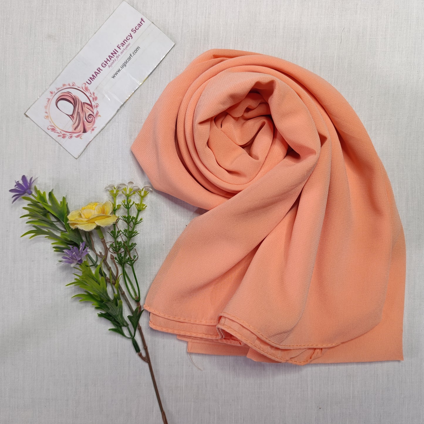Imported Plain Chiffon Georgette Hijab Scarf