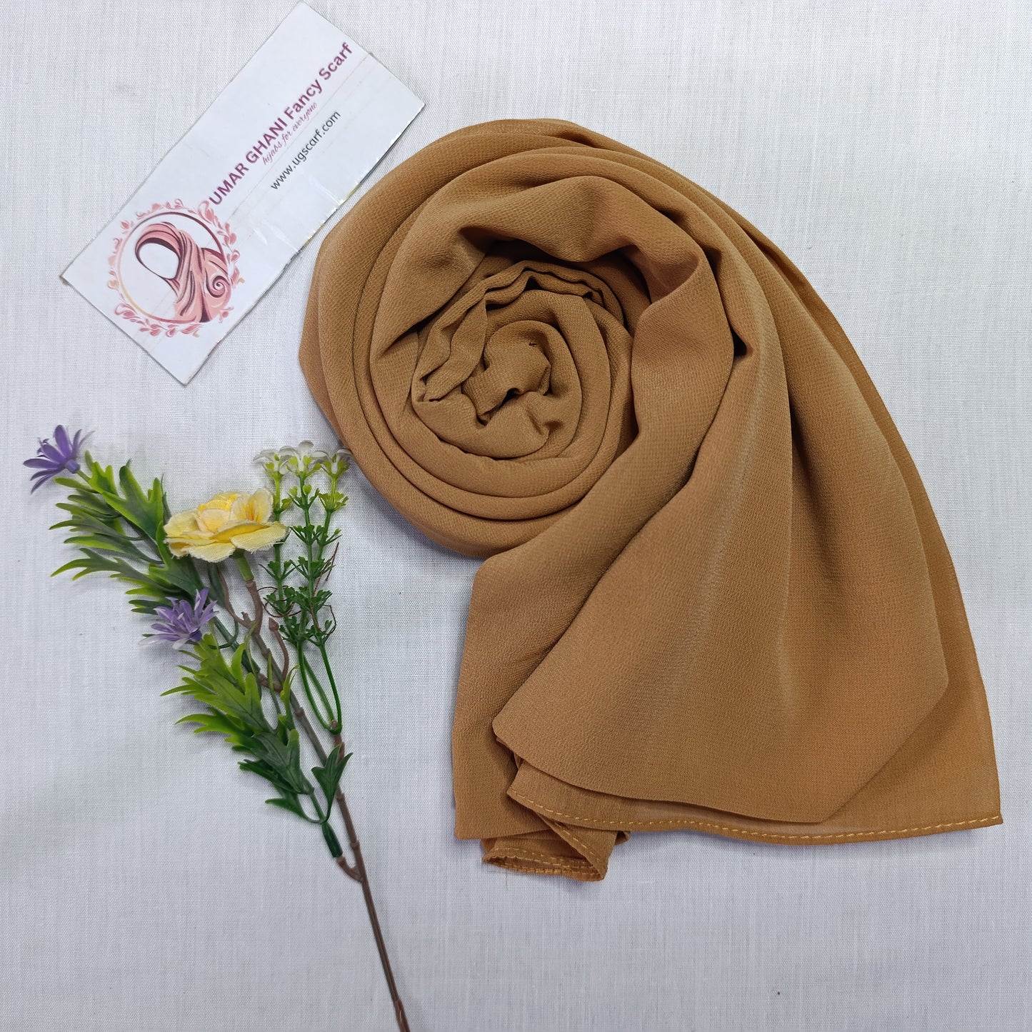 Imported Plain Chiffon Georgette Hijab Scarf