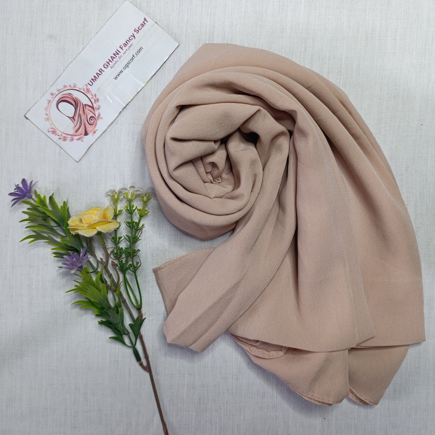 Imported Plain Chiffon Georgette Hijab Scarf