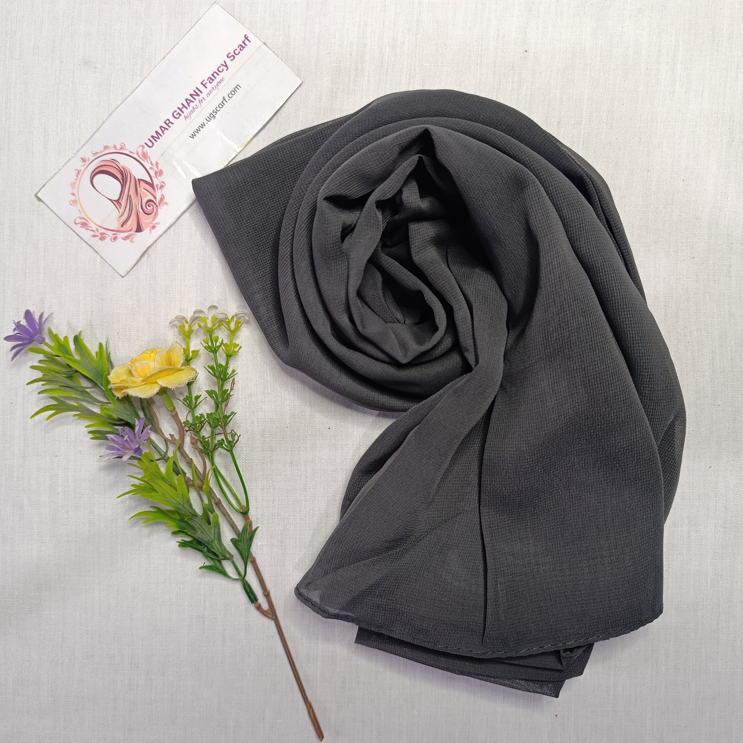 Imported Plain Chiffon Georgette Hijab Scarf
