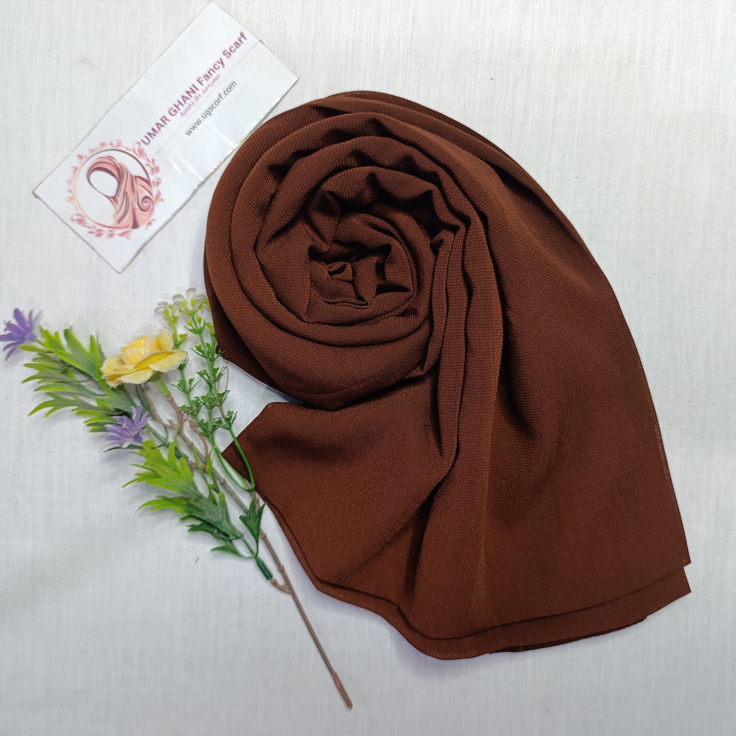 Imported Plain Chiffon Georgette Hijab Scarf