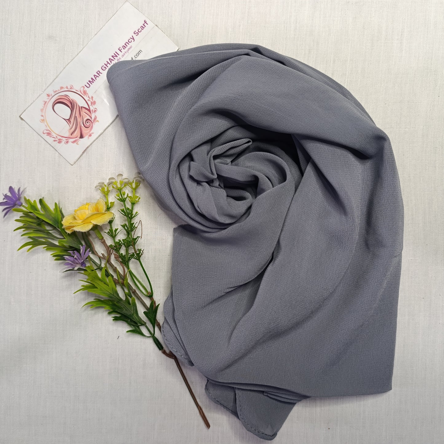 Imported Plain Chiffon Georgette Hijab Scarf
