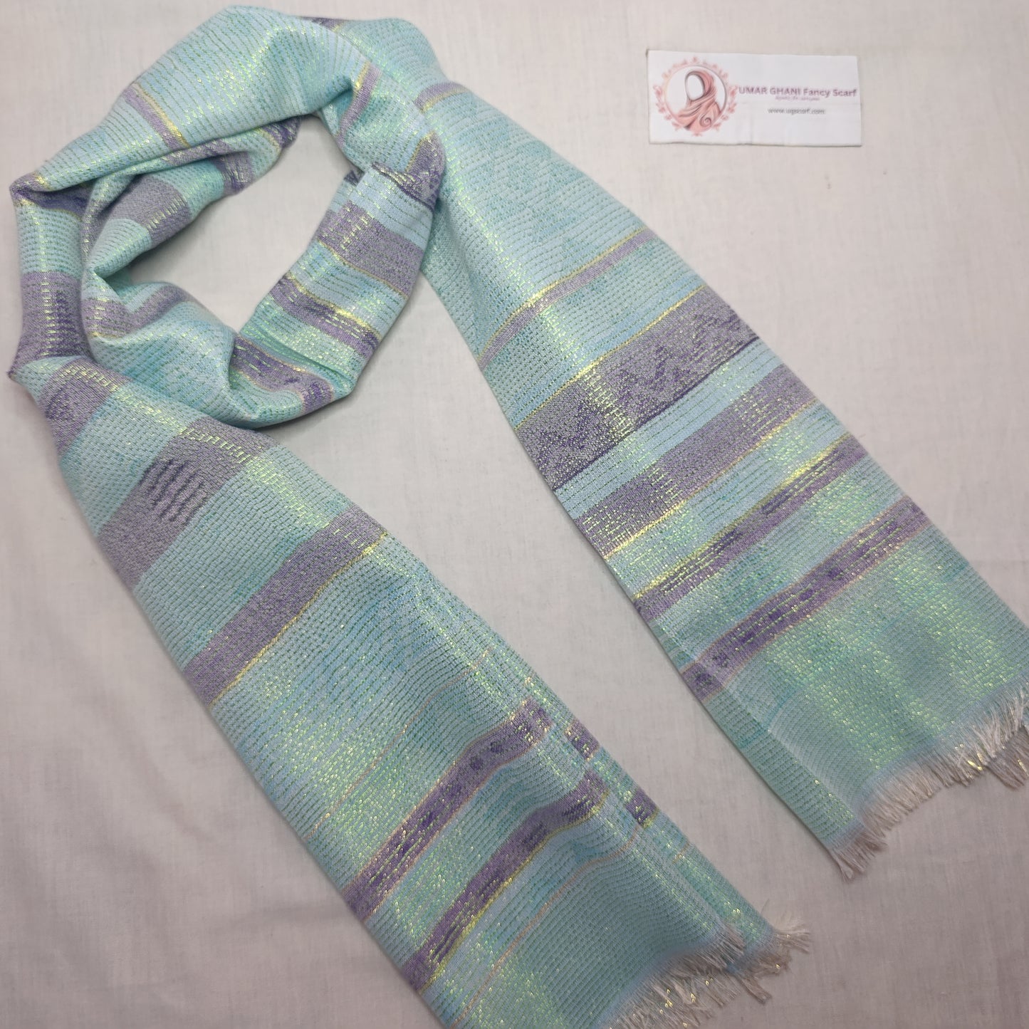 Imported Lawn Shinmer Tilla Hijab Scarf
