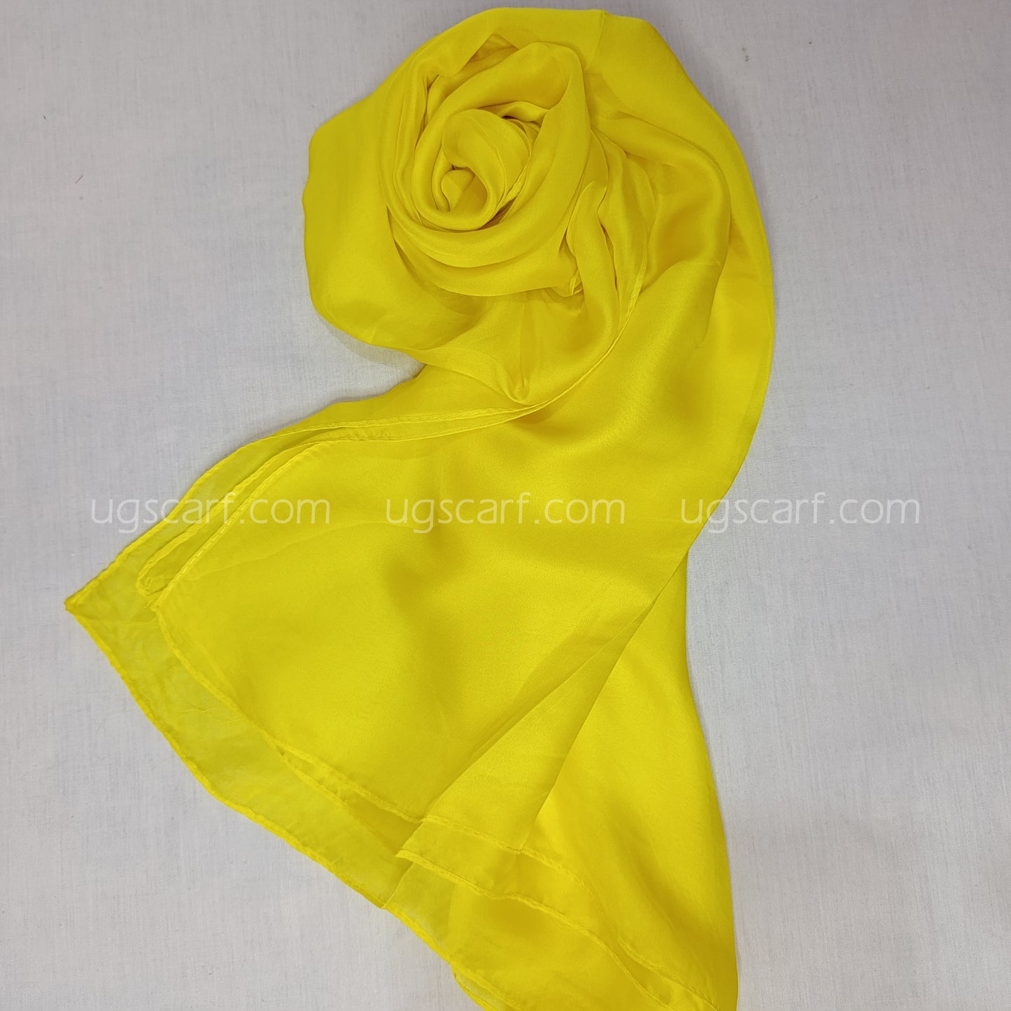 Imported Plain Short Silk Hijab Scarf