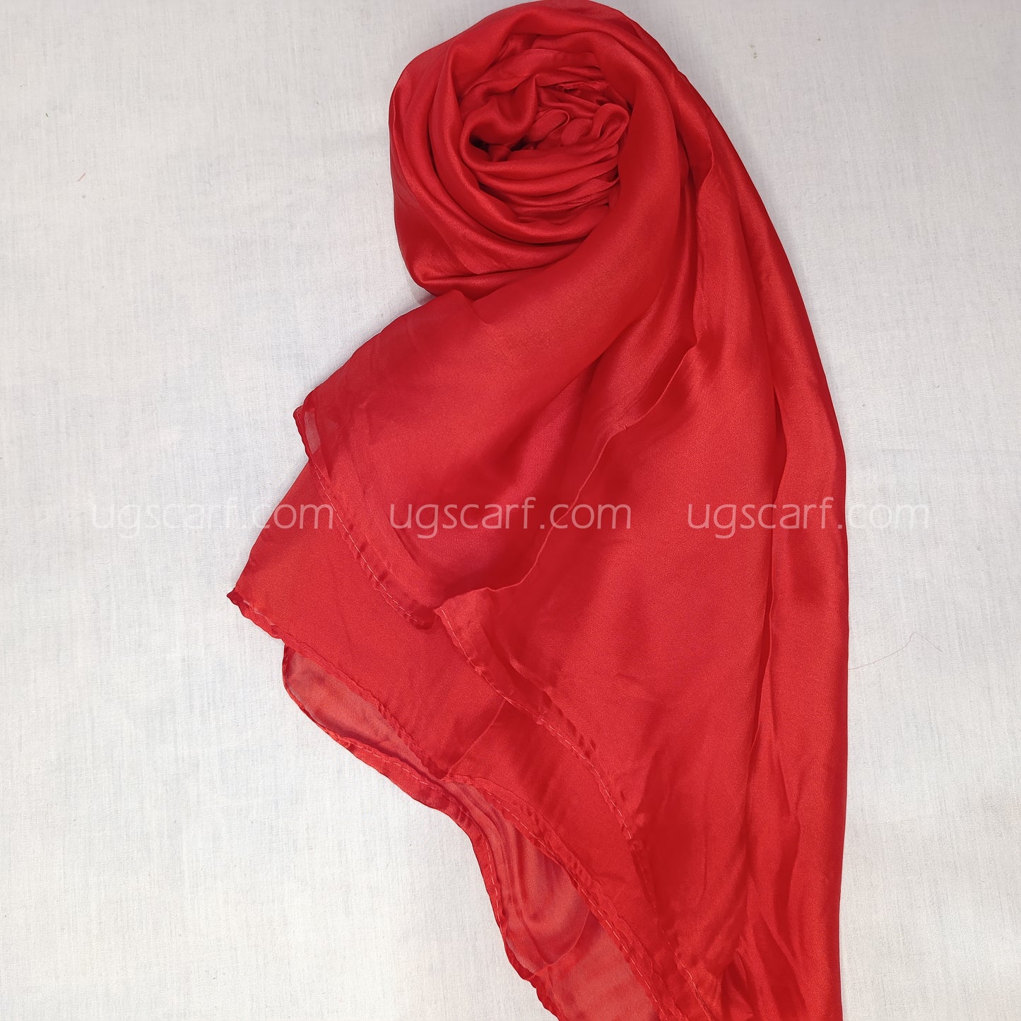 Imported Plain Short Silk Hijab Scarf