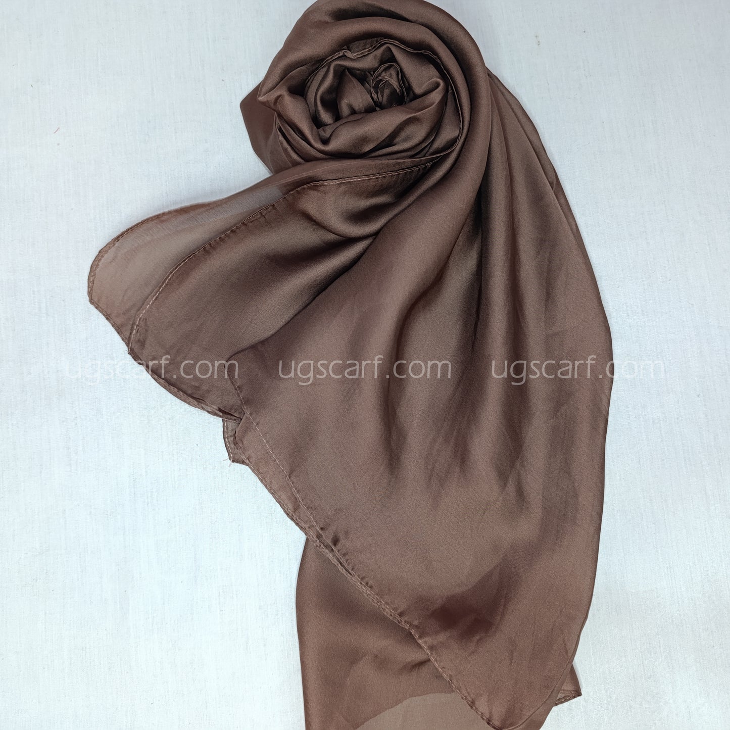 Imported Plain Short Silk Hijab Scarf