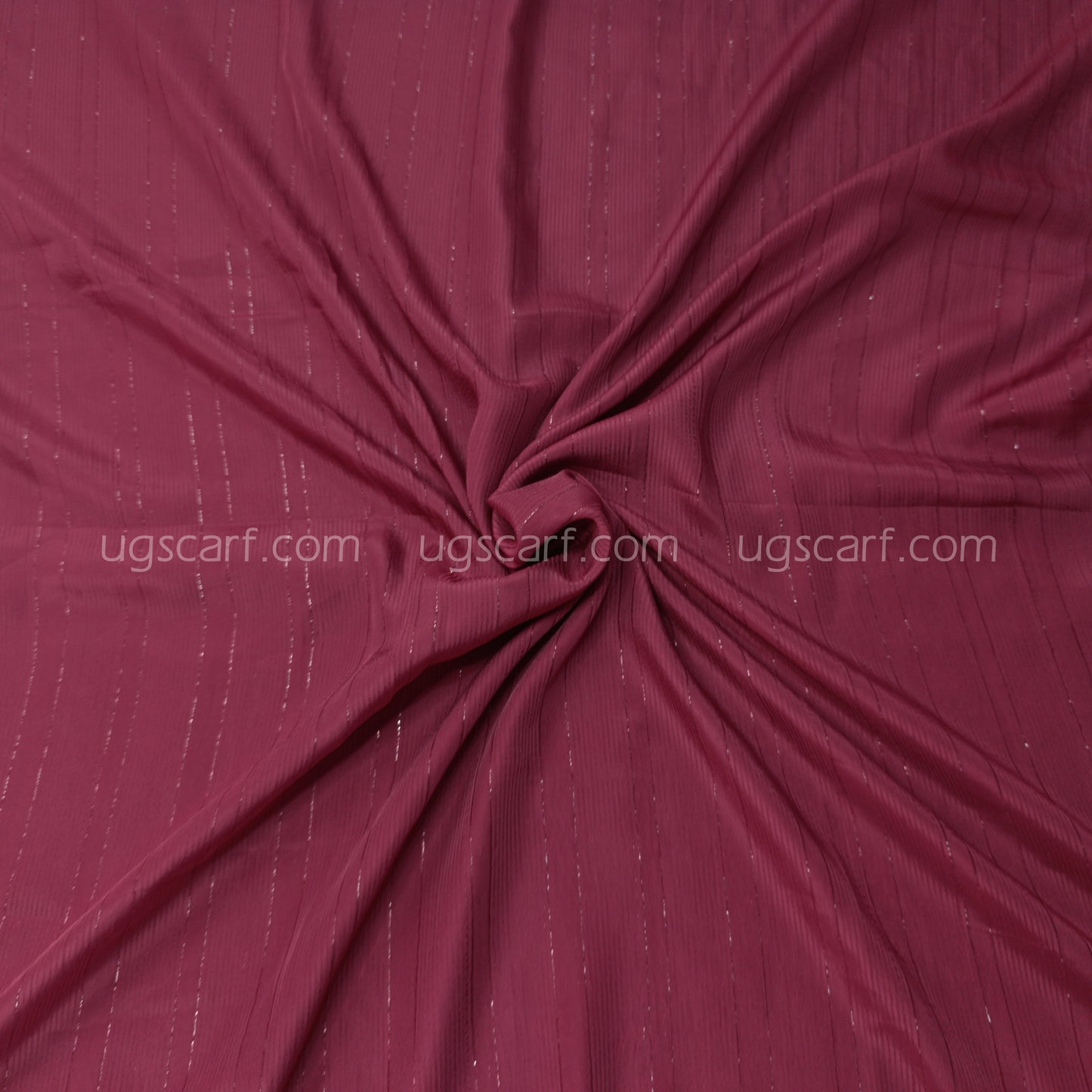 Chiffon Georgette Shiny Fancy Strips Hijab Scarf