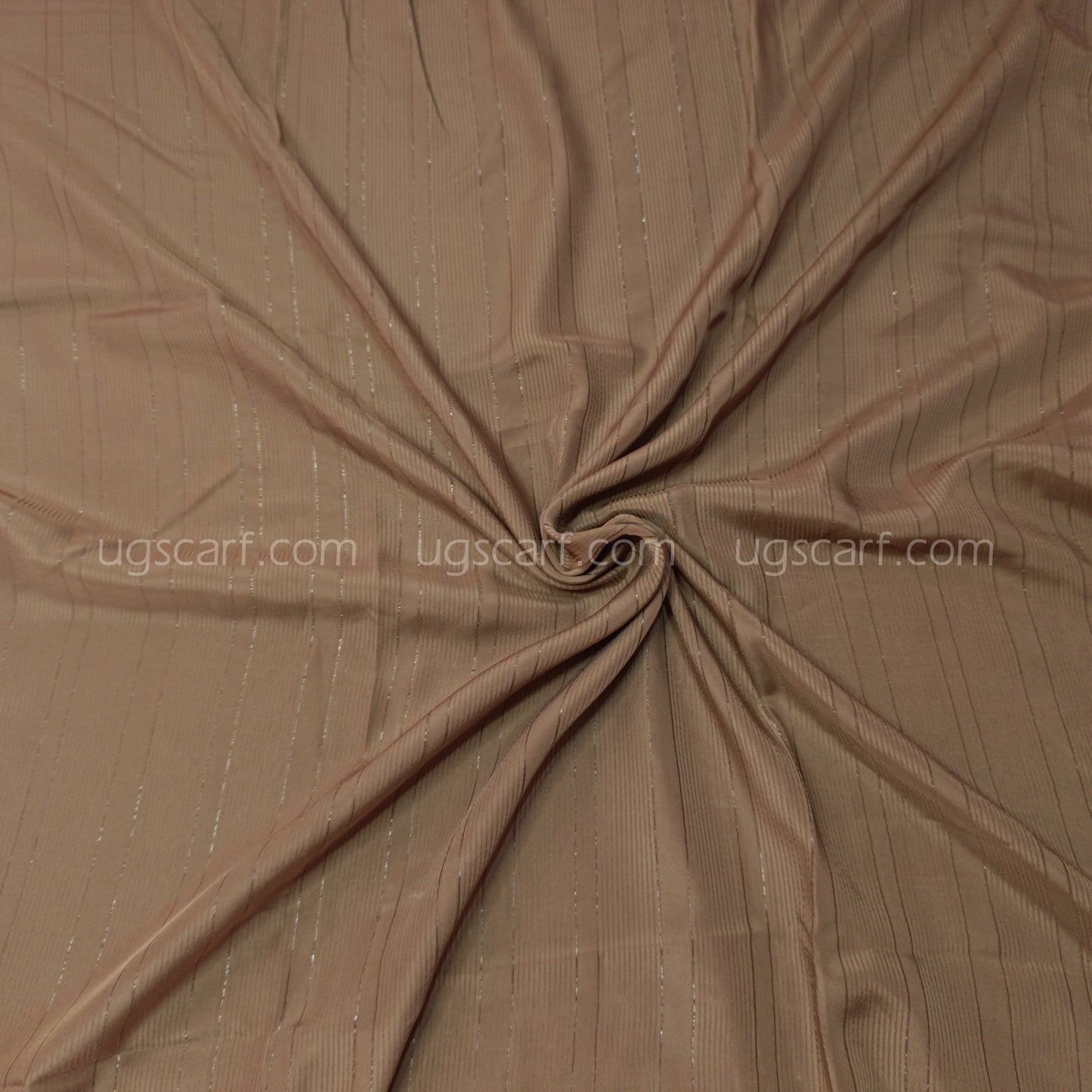Chiffon Georgette Shiny Fancy Strips Hijab Scarf