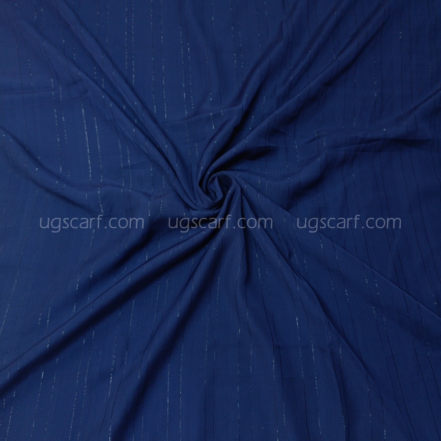Chiffon Georgette Shiny Fancy Strips Hijab Scarf
