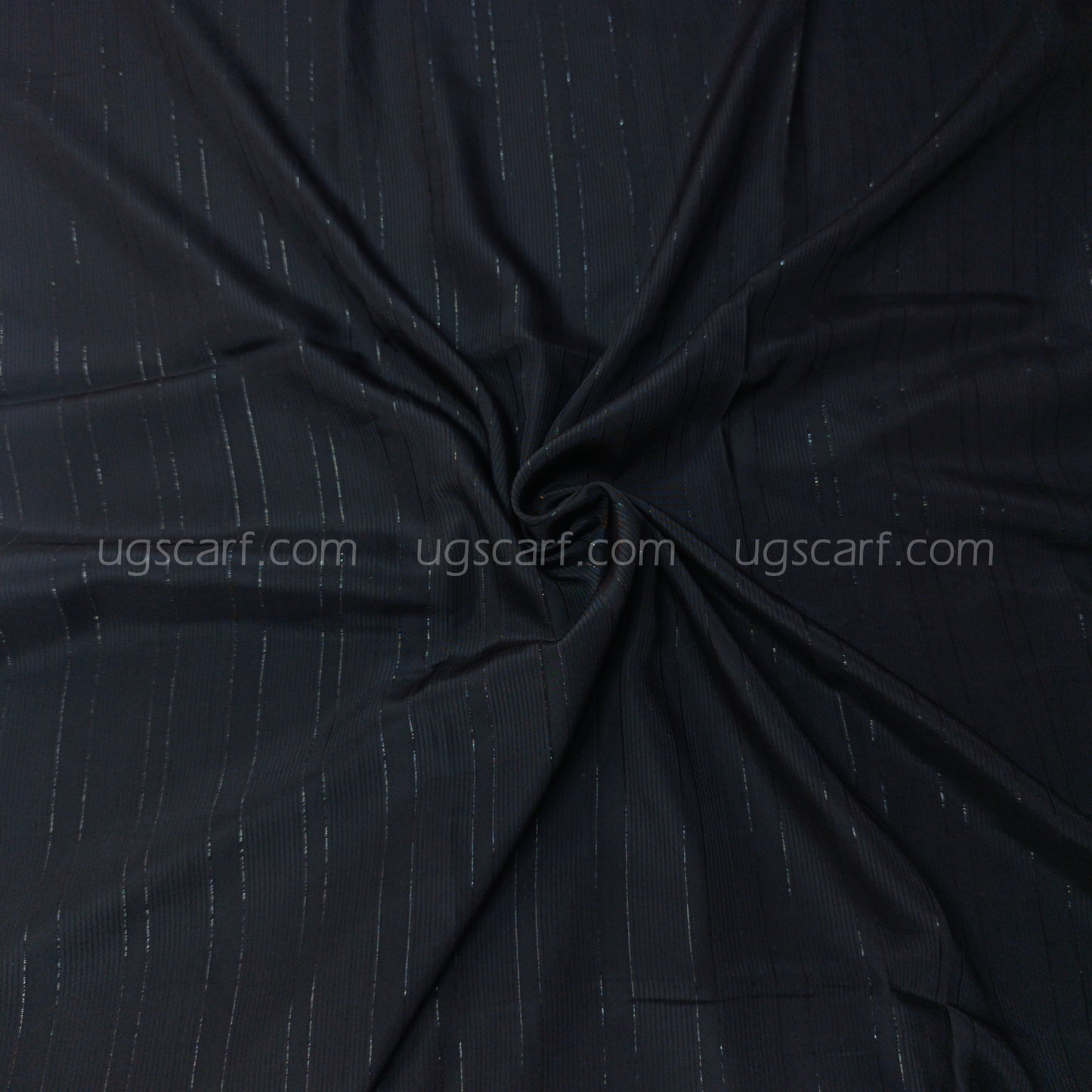 Chiffon Georgette Shiny Fancy Strips Hijab Scarf