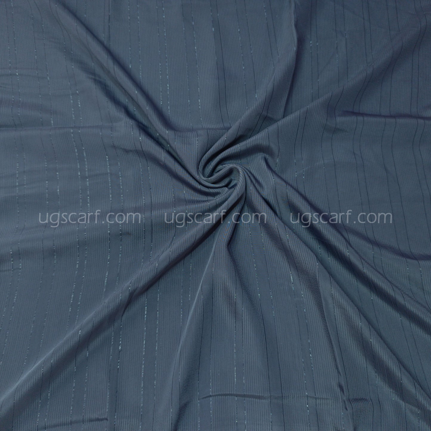 Chiffon Georgette Shiny Fancy Strips Hijab Scarf