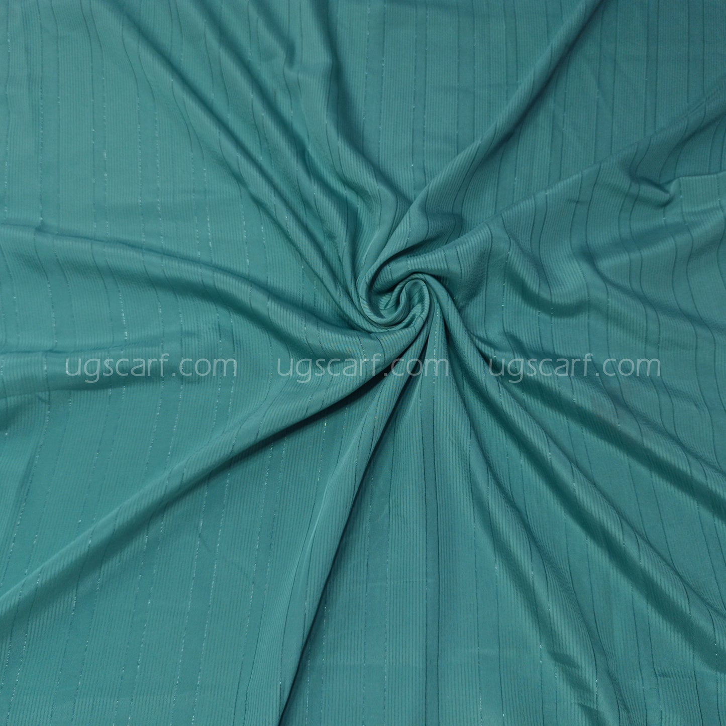 Chiffon Georgette Shiny Fancy Strips Hijab Scarf