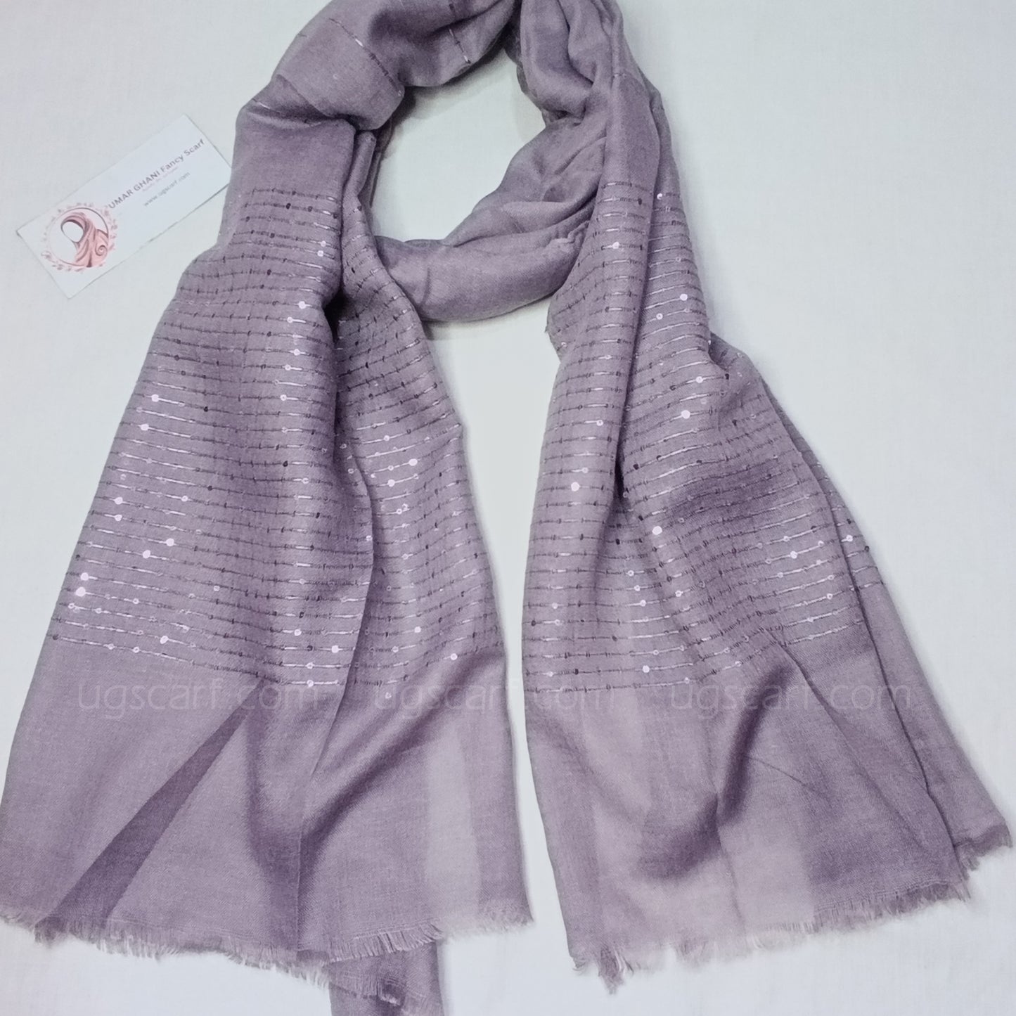 Imported Lawn Sitarah (Sequence) Hijab Scarf