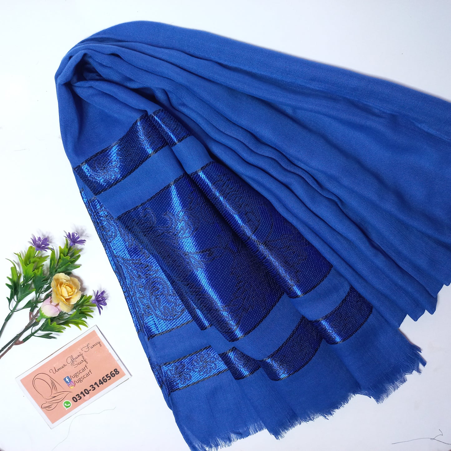 Imported Fancy Nepali Jacquard Hijab Scarf