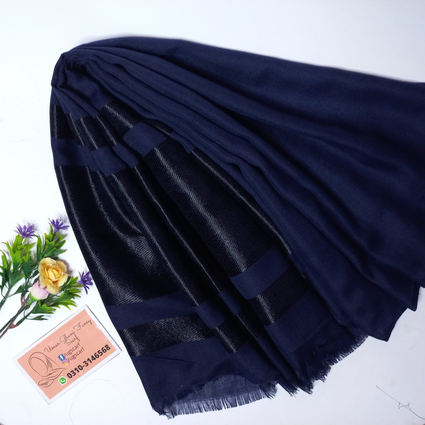 Imported Fancy Nepali Jacquard Hijab Scarf