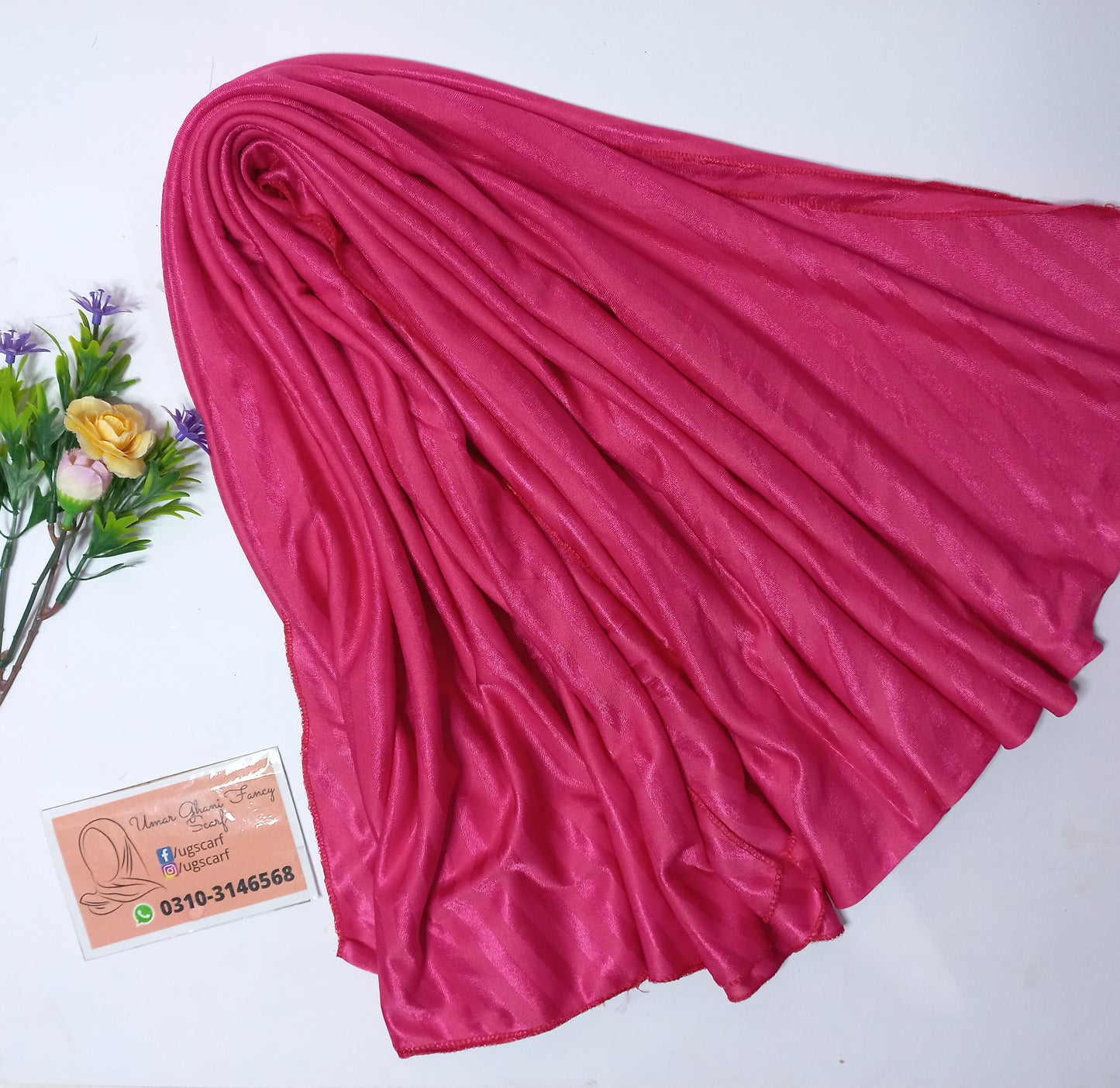 Soft Jersey Self Lining Hijab Scarf
