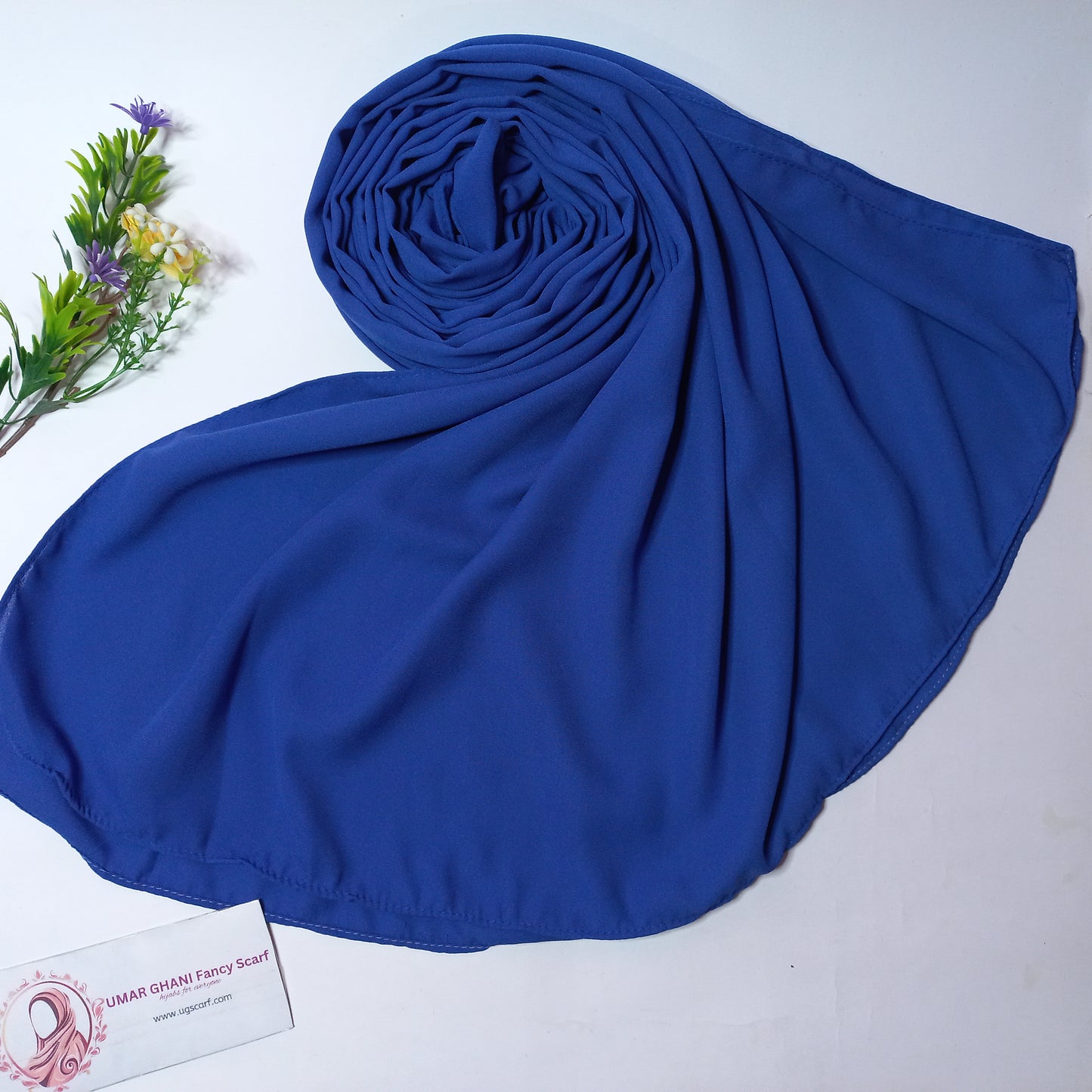 New Imported Heavy Quality Plain Chiffon Hijab Scarf