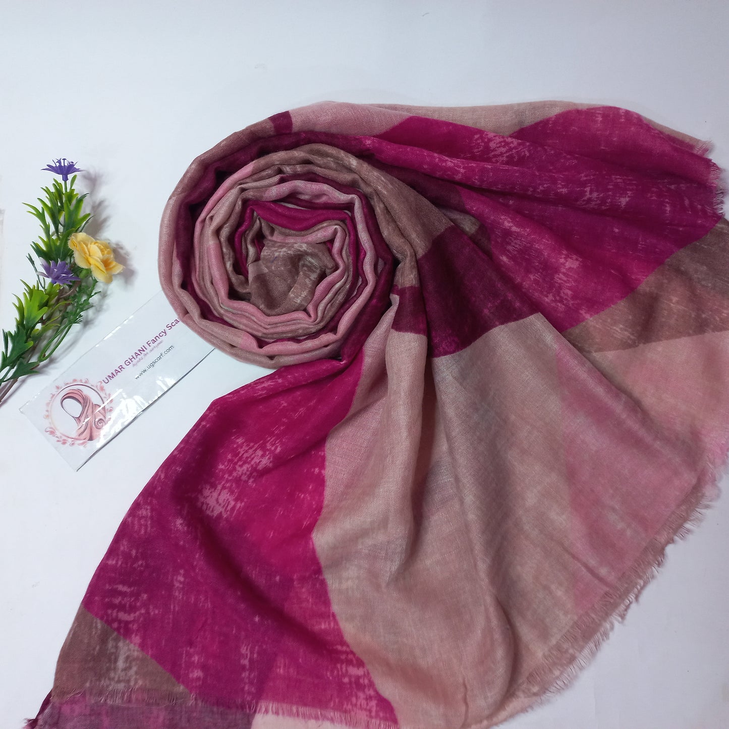 Soft Printed Lawn Hijab Scarf