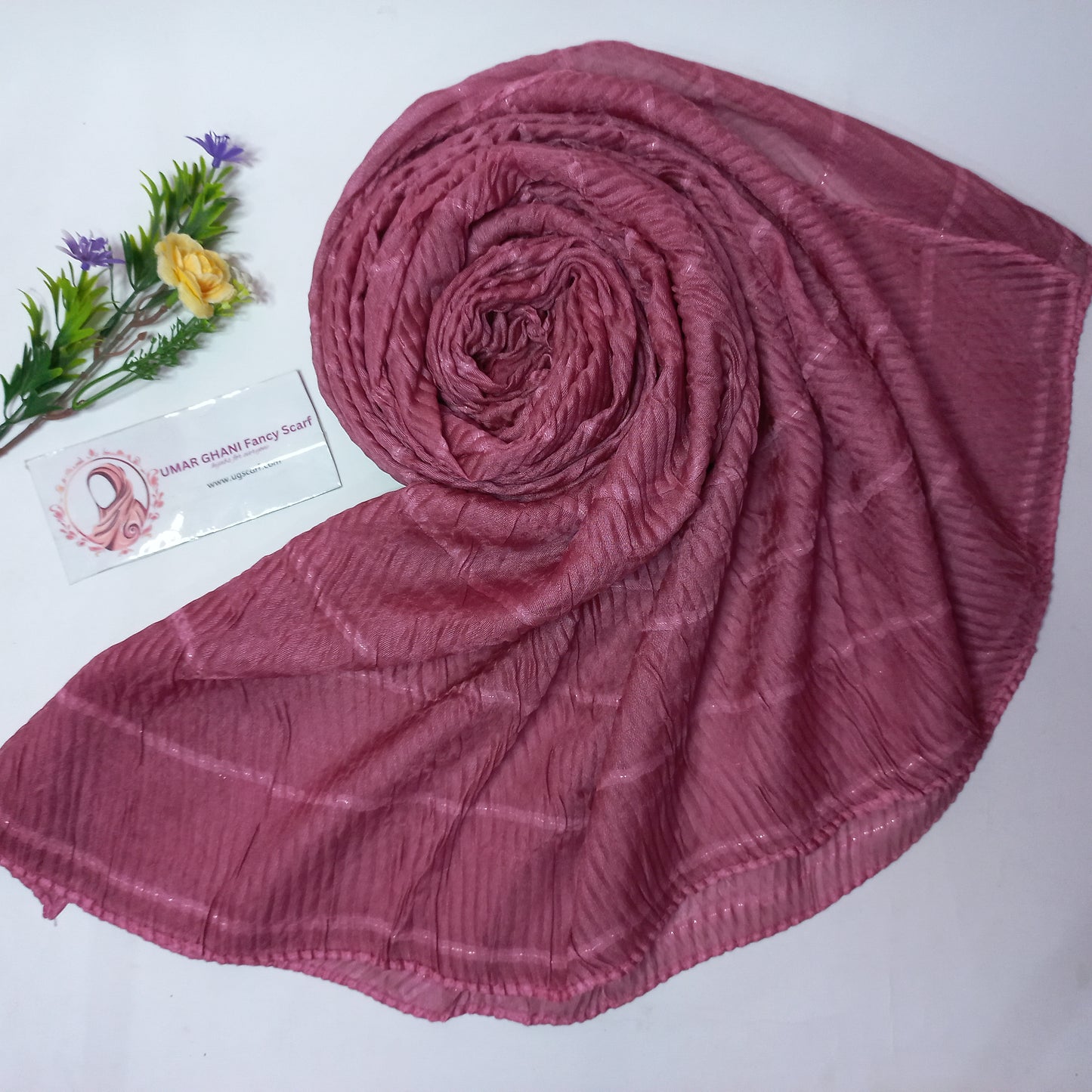 Imported Lawn Crushed Hijab Scarf