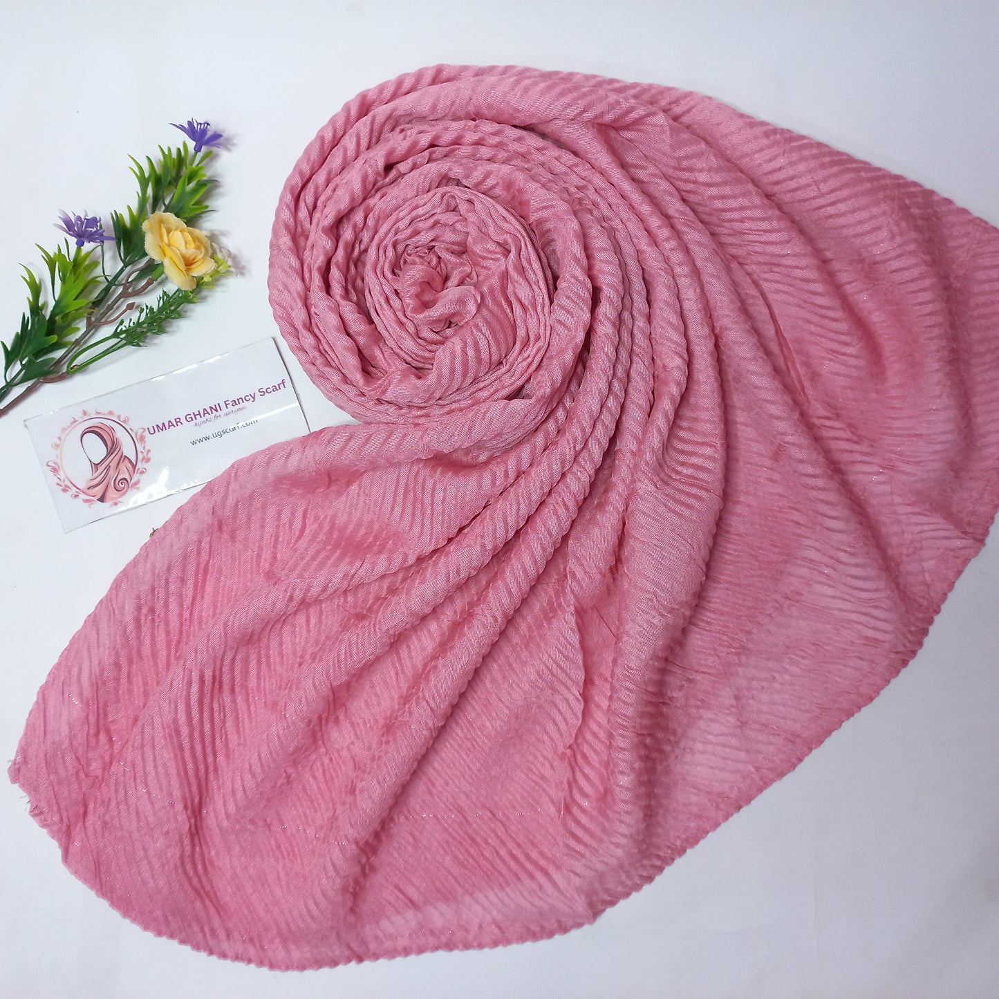 Imported Lawn Crushed Hijab Scarf
