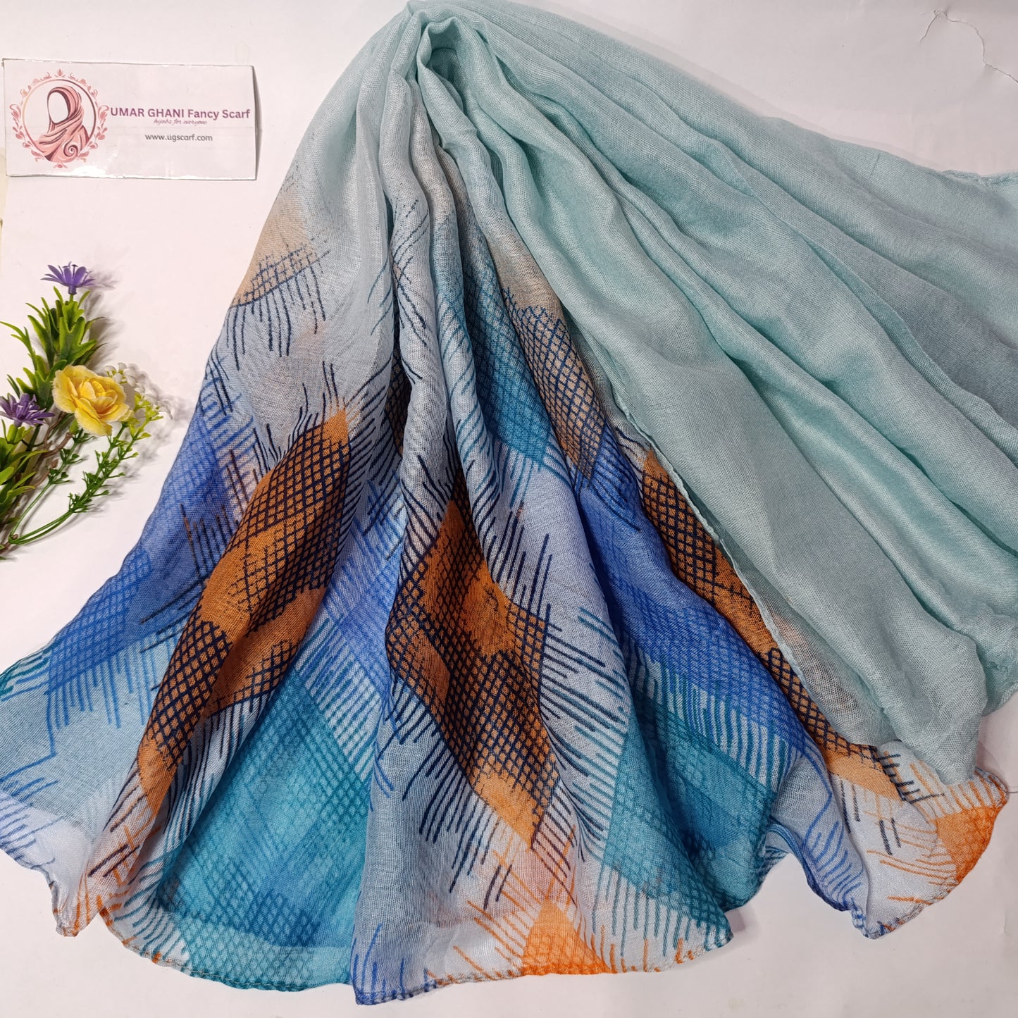 Imported Random Lawn Print Hijab Scarf