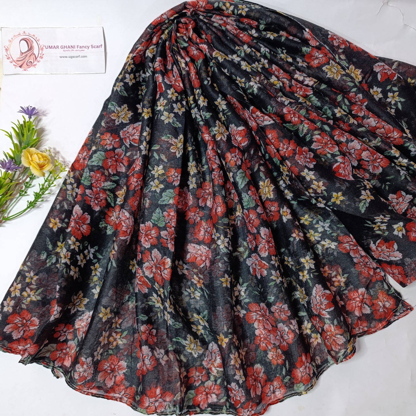 Imported Random Lawn Print Hijab Scarf