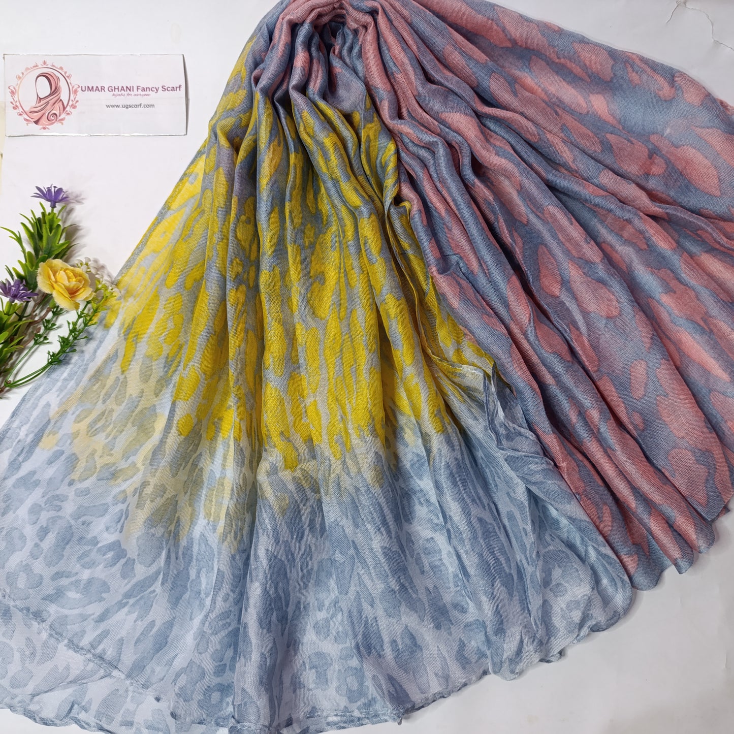 Imported Random Lawn Print Hijab Scarf