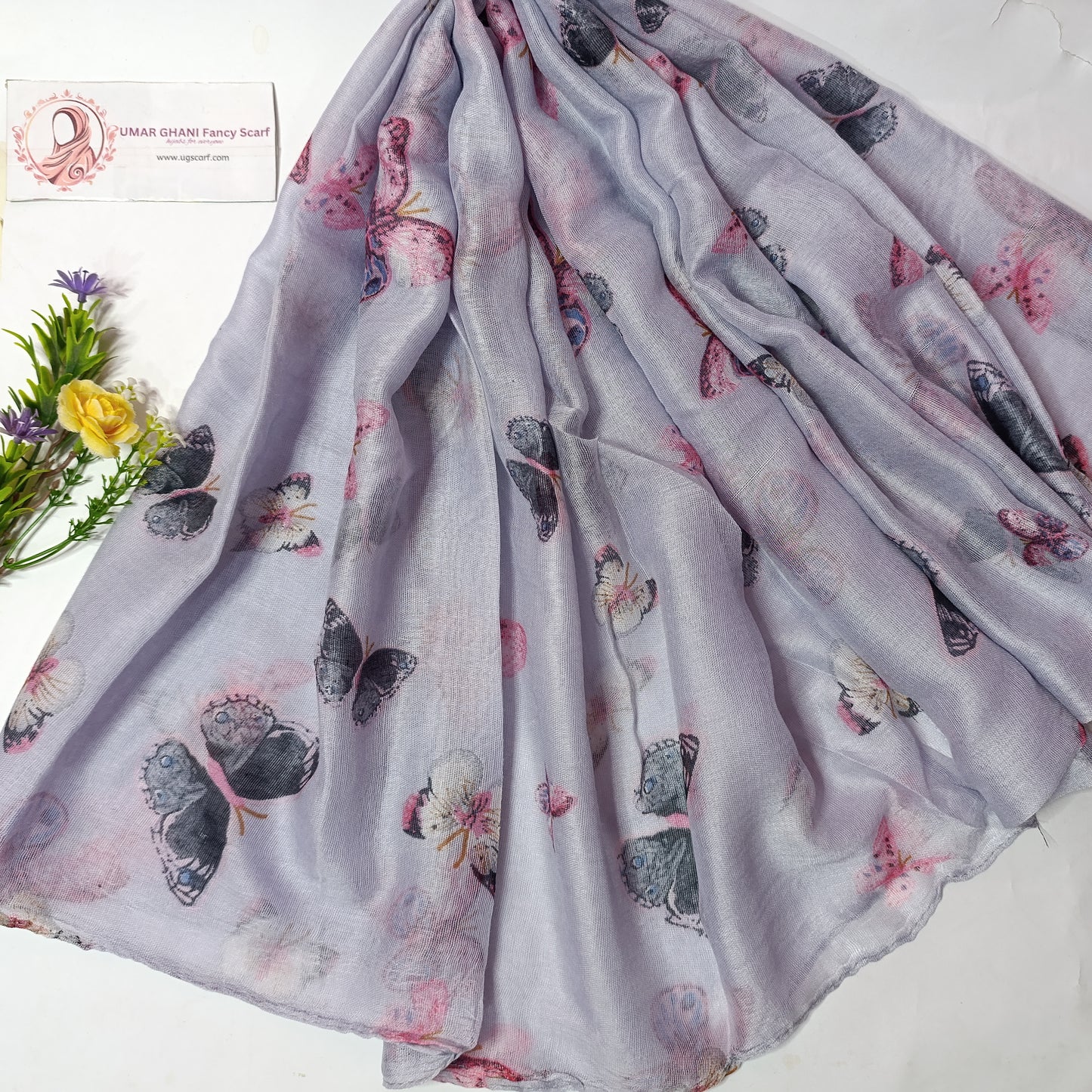 Imported Random Lawn Print Hijab Scarf