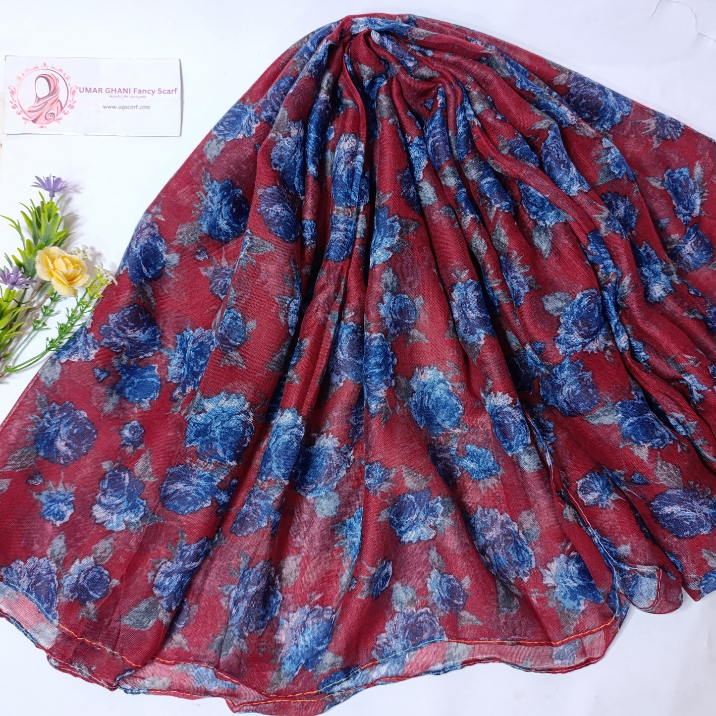 Imported Random Lawn Print Hijab Scarf