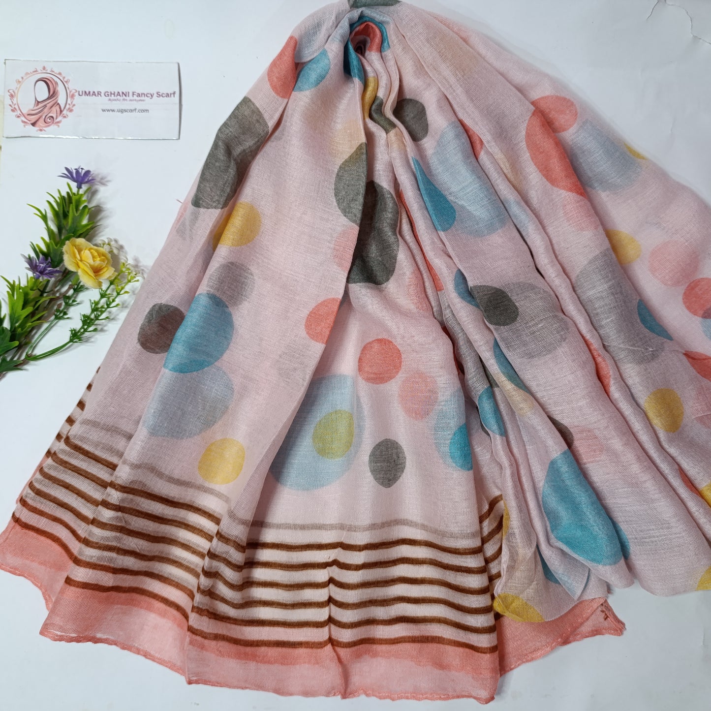 Imported Random Lawn Print Hijab Scarf