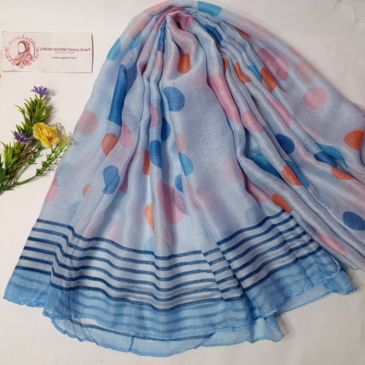 Imported Random Lawn Print Hijab Scarf