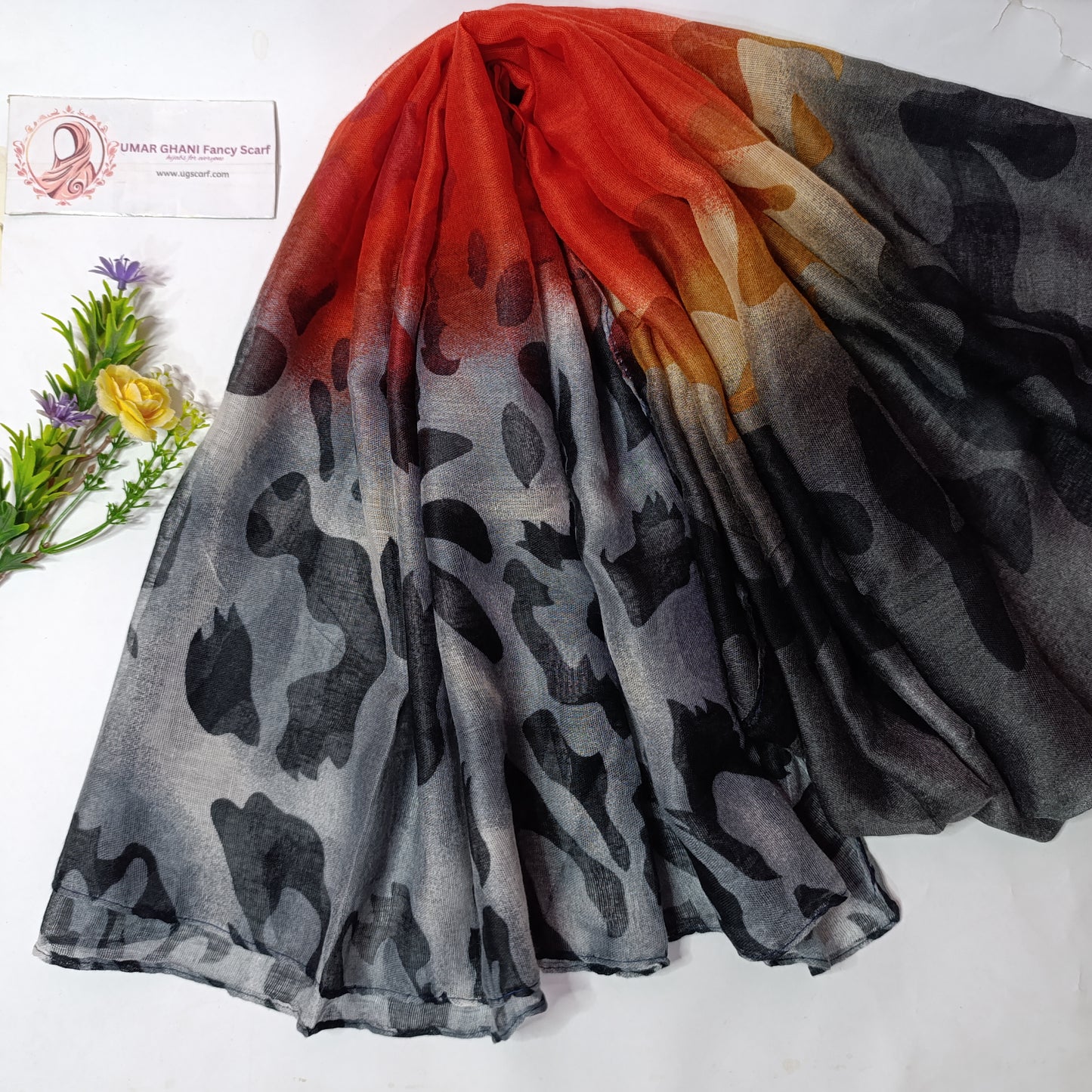 Imported Random Lawn Print Hijab Scarf