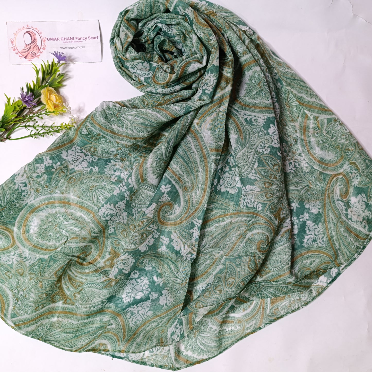Imported Printed Lawn Hijab Scarf