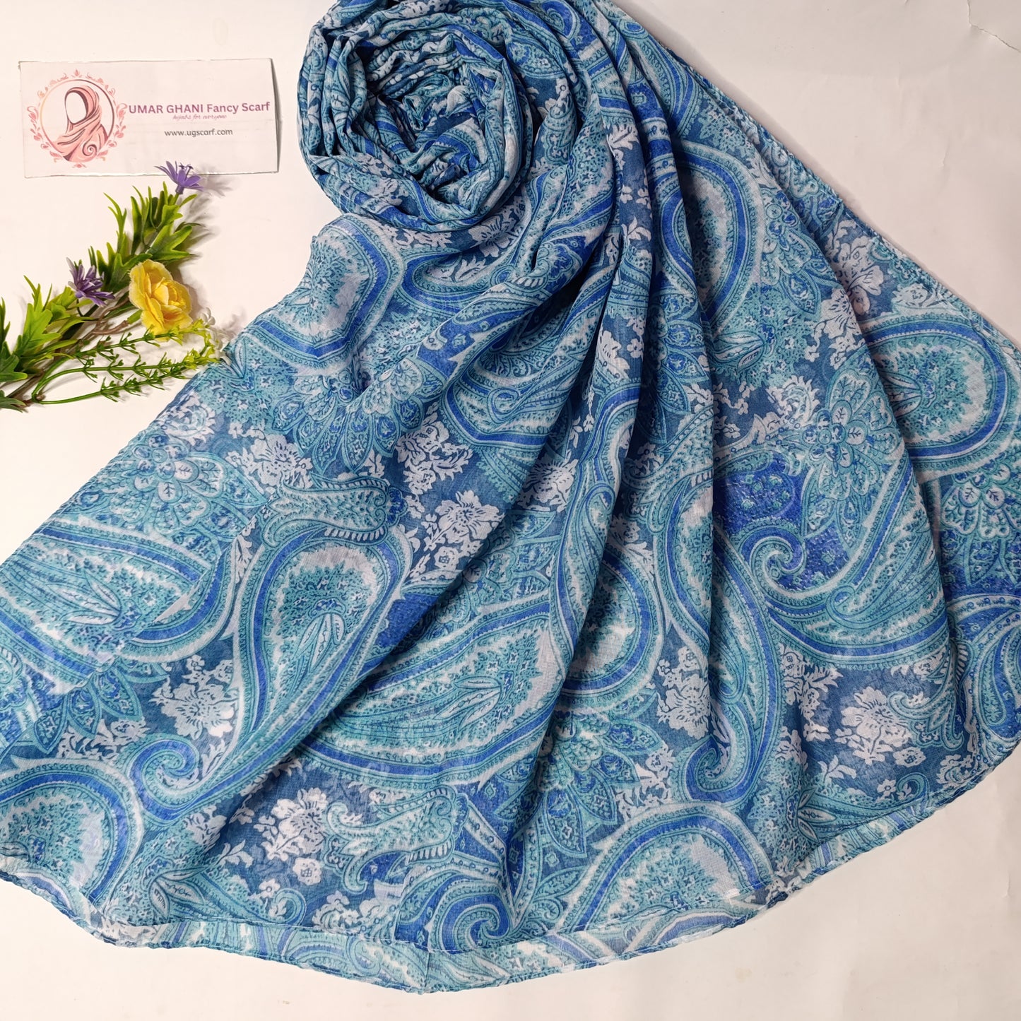 Imported Printed Lawn Hijab Scarf