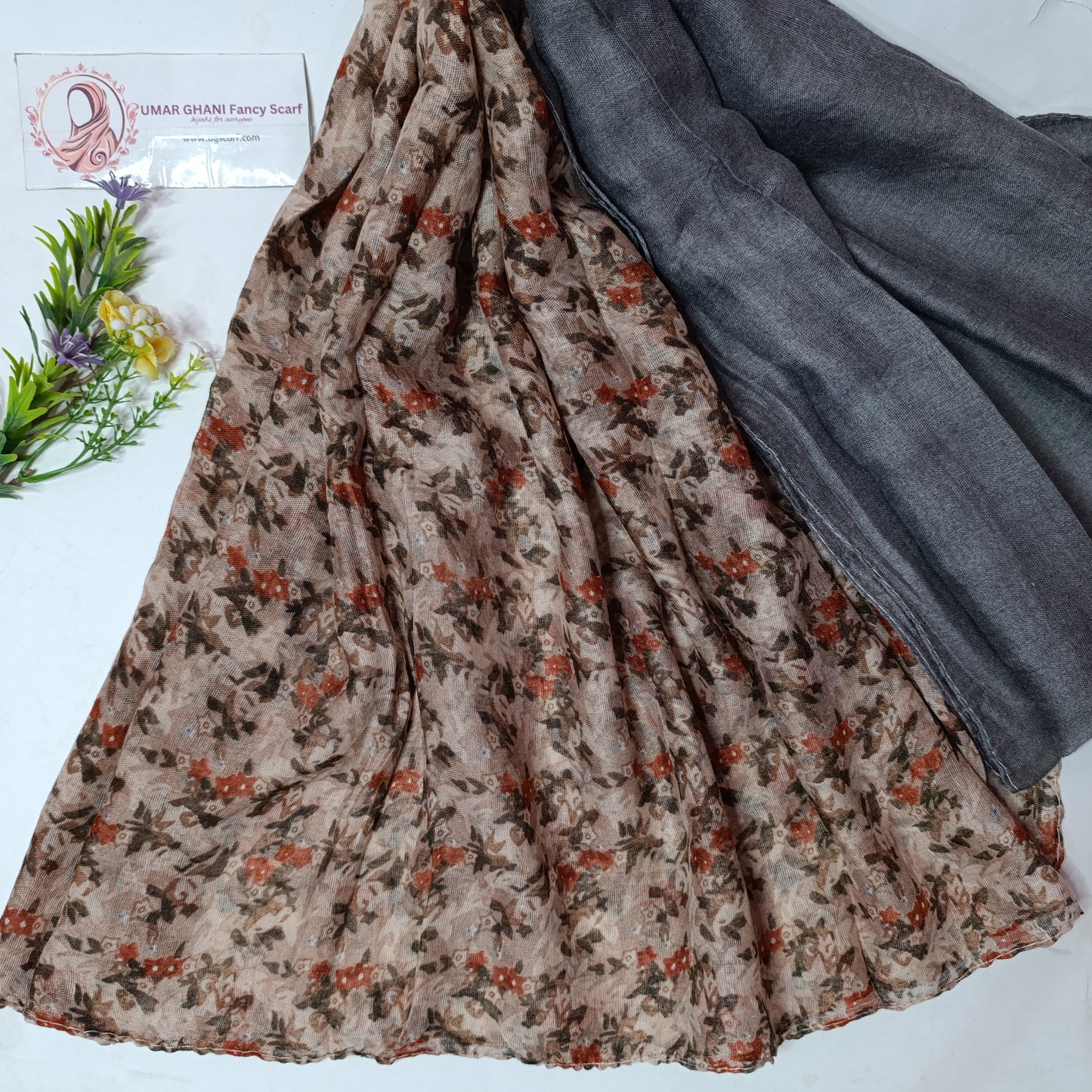 Imported Random Lawn Print Hijab Scarf