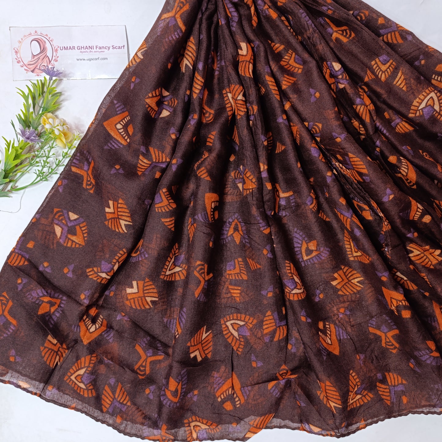 Imported Random Lawn Print Hijab Scarf