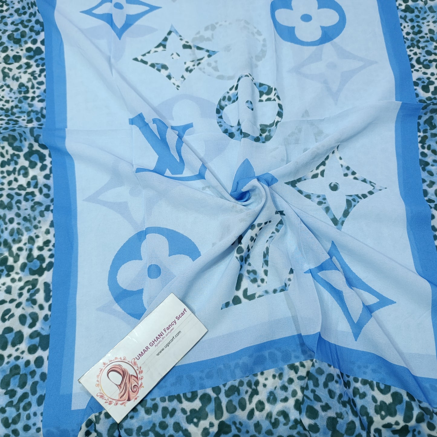 Imported Chiffon Georgette Digital Print Hijab Scarf